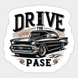 Classic Car Sticker